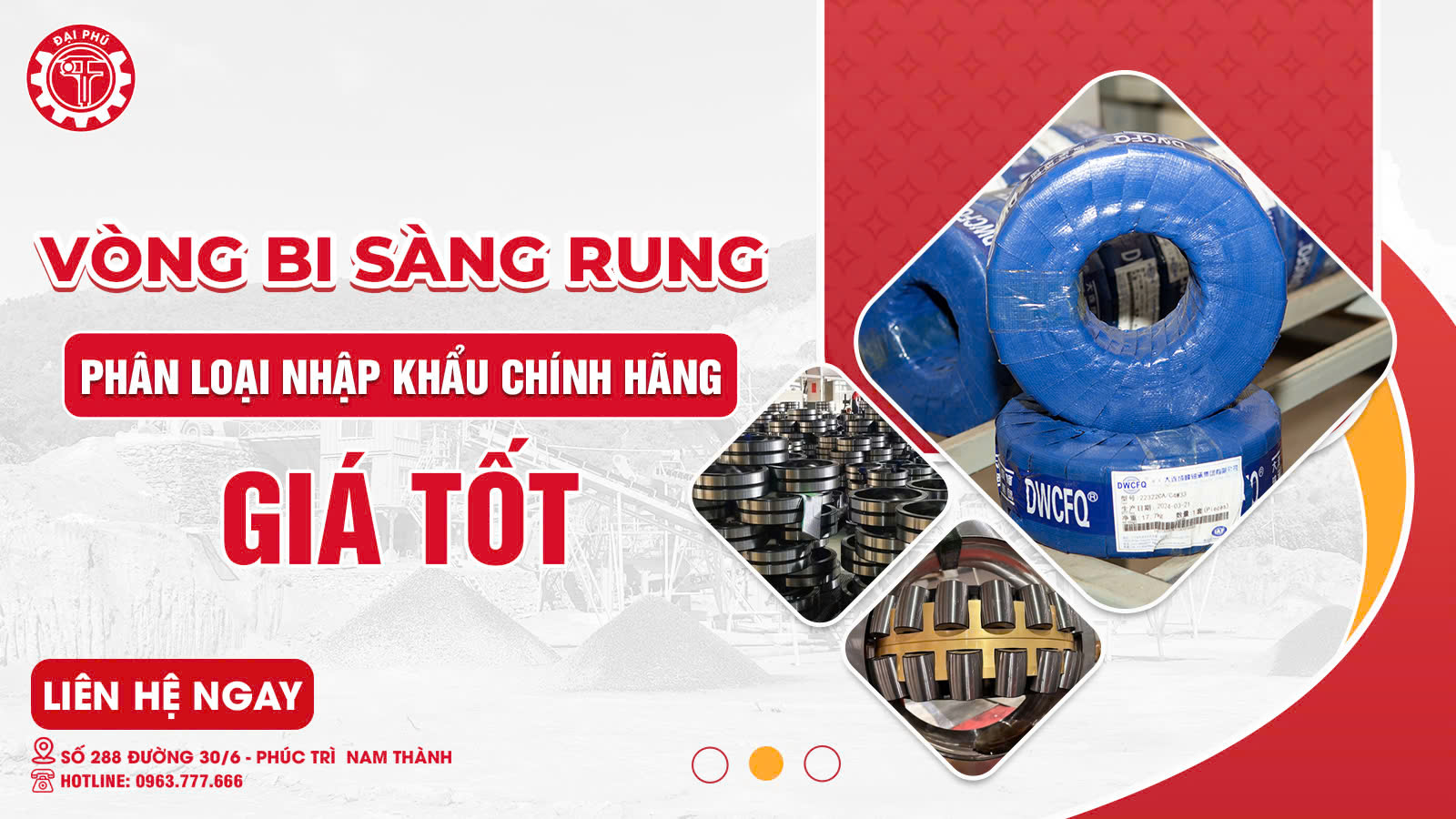 Vòng bi sàng rung phân loại nhập khẩu chính hãng giá tốt - Đại Phú Ninh ...